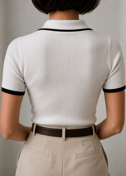 The Windsor Knit Polo Jovera Joyce