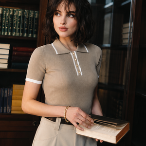 The Windsor Knit Polo Jovera Joyce