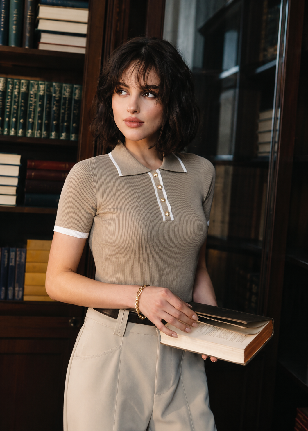 The Windsor Knit Polo Jovera Joyce