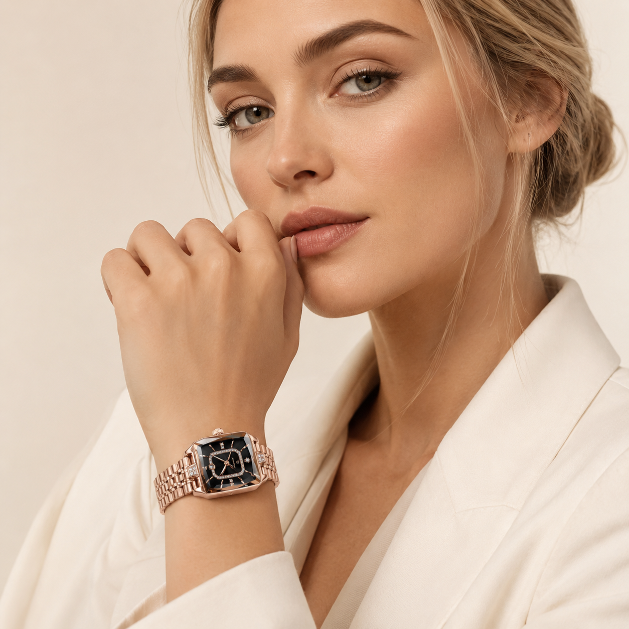 Women's High-end Waterproof Quartz Watch Jovera Joyce