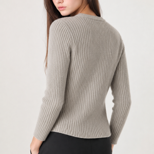 Monaco Ribbed Button Cardigan Jovera Joyce