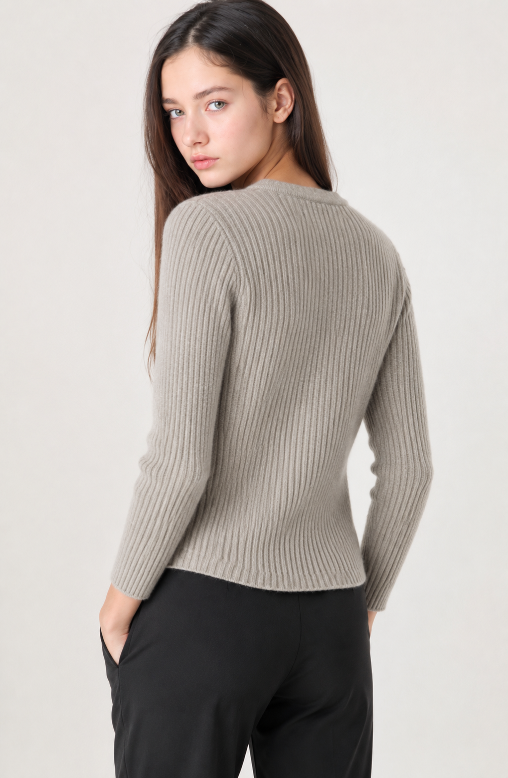 Monaco Ribbed Button Cardigan Jovera Joyce