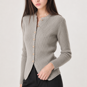 Monaco Ribbed Button Cardigan Jovera Joyce