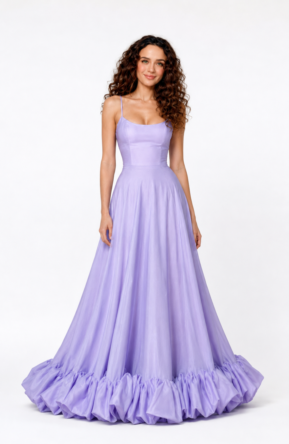 Etoile Ruffle Chiffon Dress Jovera Joyce