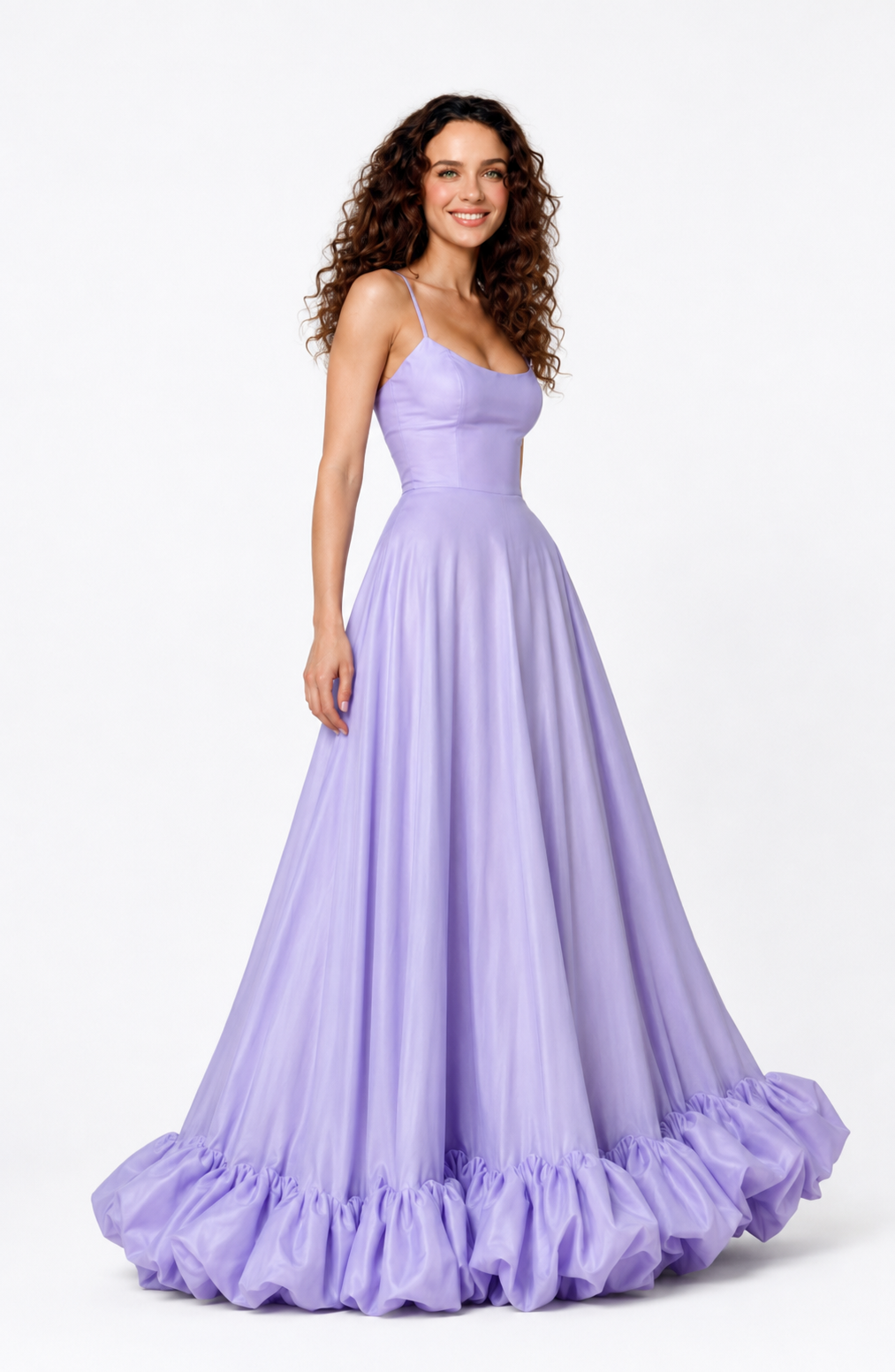 Etoile Ruffle Chiffon Dress Jovera Joyce
