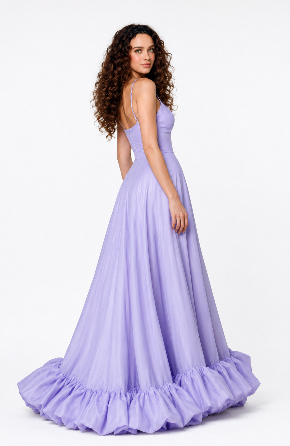 Etoile Ruffle Chiffon Dress Jovera Joyce