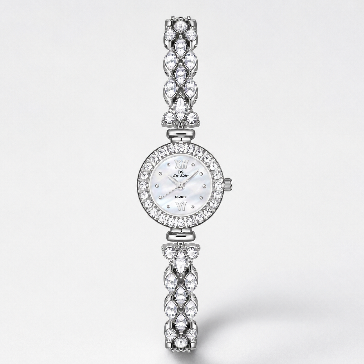 Luxury Crystal-Embellished Jewellery Bracelet Watch for Women Jovera Joyce