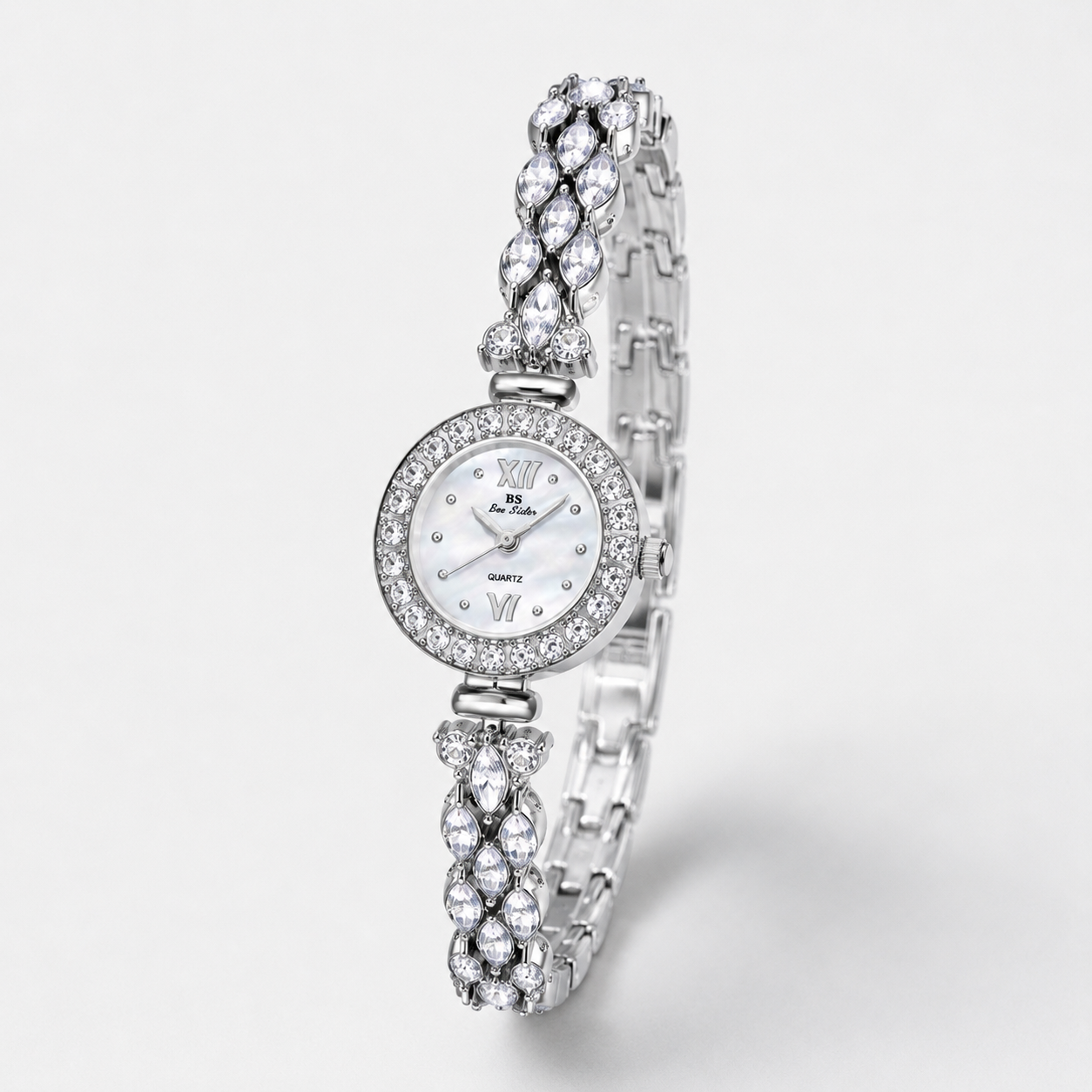 Luxury Crystal-Embellished Jewellery Bracelet Watch for Women Jovera Joyce