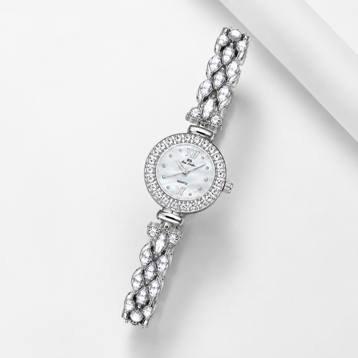 Luxury Crystal-Embellished Jewellery Bracelet Watch for Women Jovera Joyce