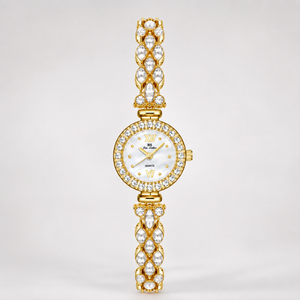 Luxury Crystal-Embellished Jewellery Bracelet Watch for Women Jovera Joyce
