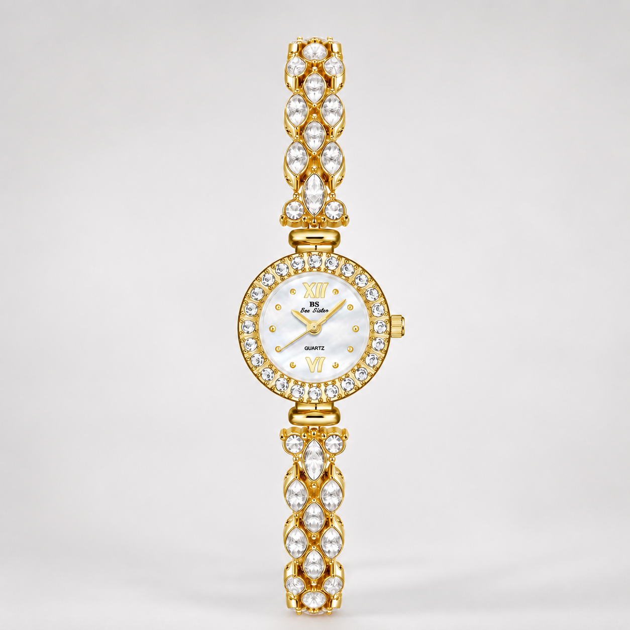 Luxury Crystal-Embellished Jewellery Bracelet Watch for Women Jovera Joyce
