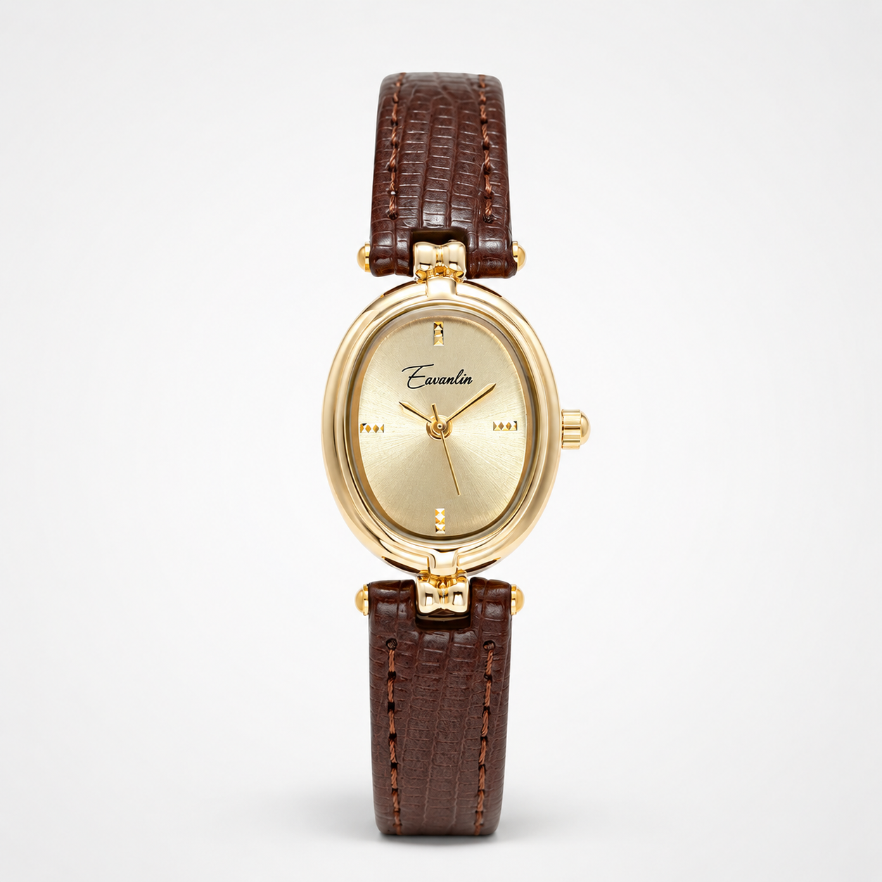 Aurelia Verona Oval Leather Watch Jovera Joyce