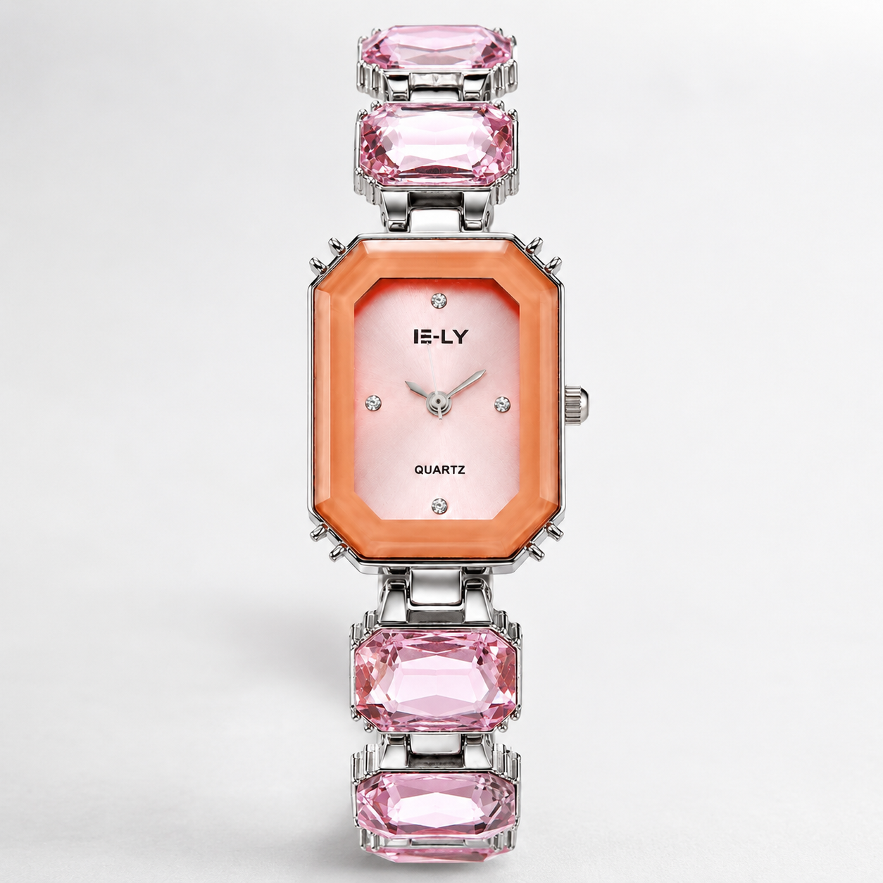 Élyria Crystal Rectangle Watch Jovera Joyce