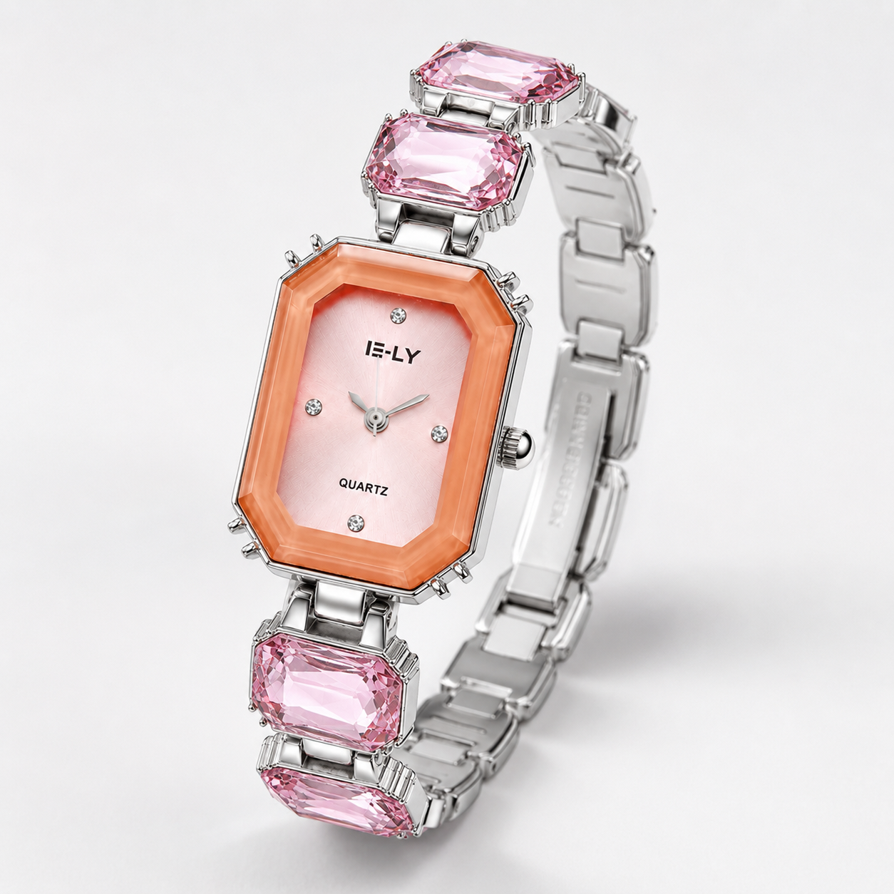 Élyria Crystal Rectangle Watch Jovera Joyce
