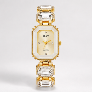 Élyria Crystal Rectangle Watch Jovera Joyce