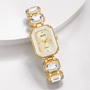 Élyria Crystal Rectangle Watch Jovera Joyce