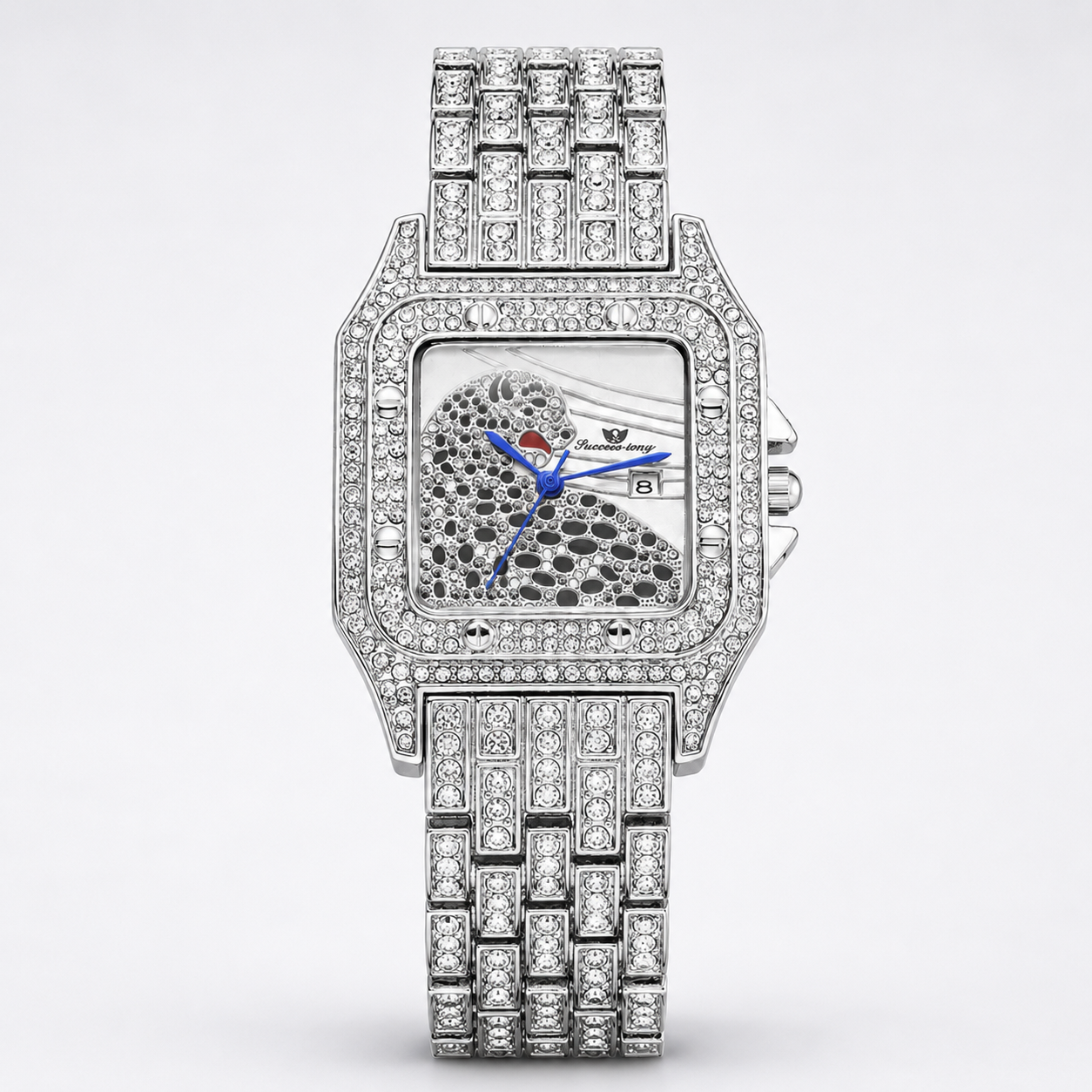 Aurelia Regent Crystal Square Watch Jovera Joyce