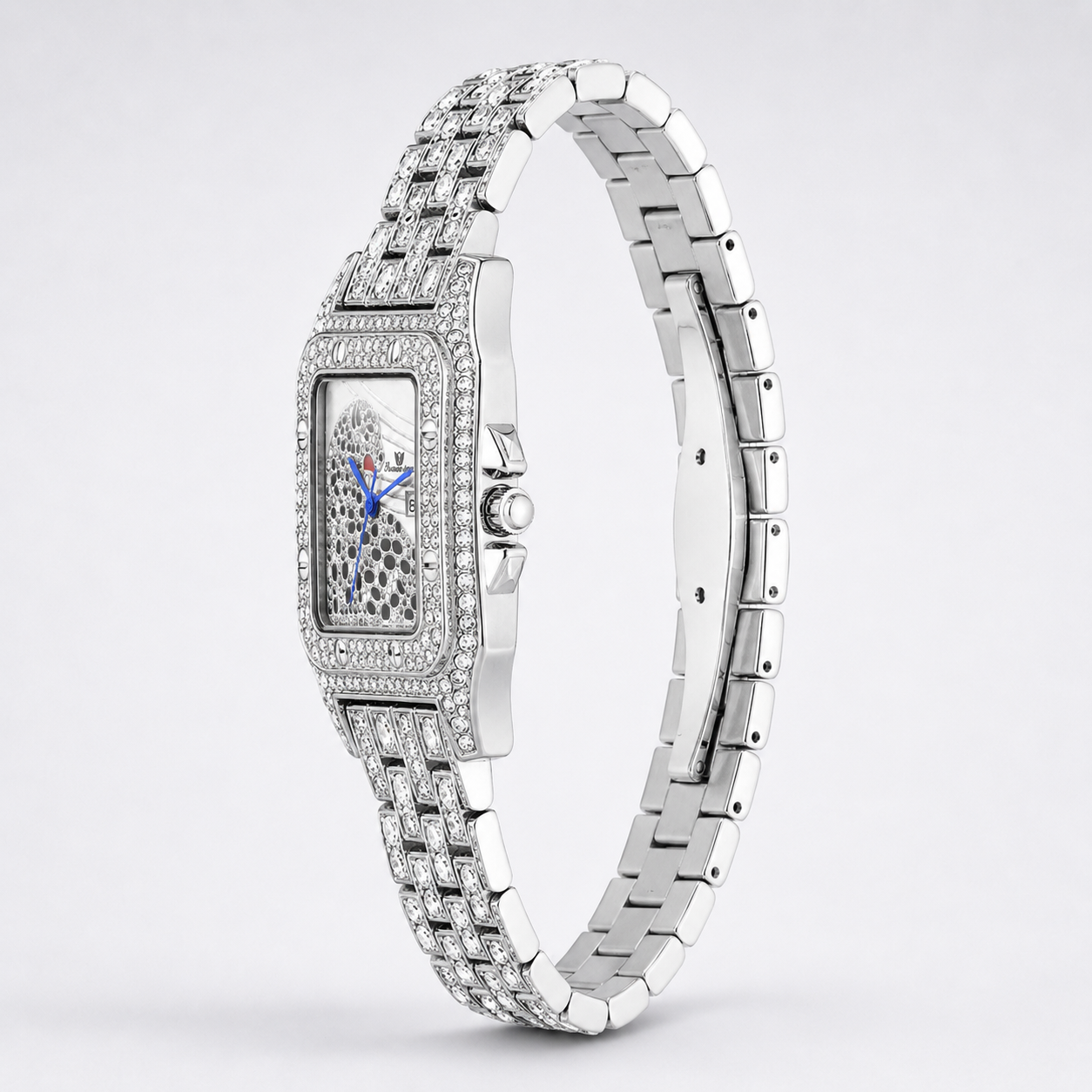 Aurelia Regent Crystal Square Watch Jovera Joyce