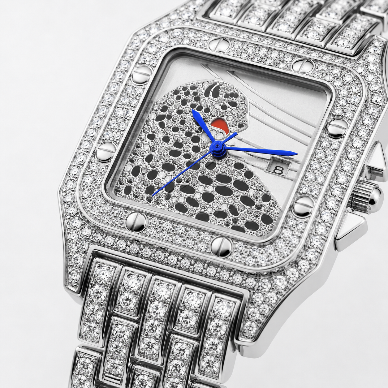 Aurelia Regent Crystal Square Watch Jovera Joyce