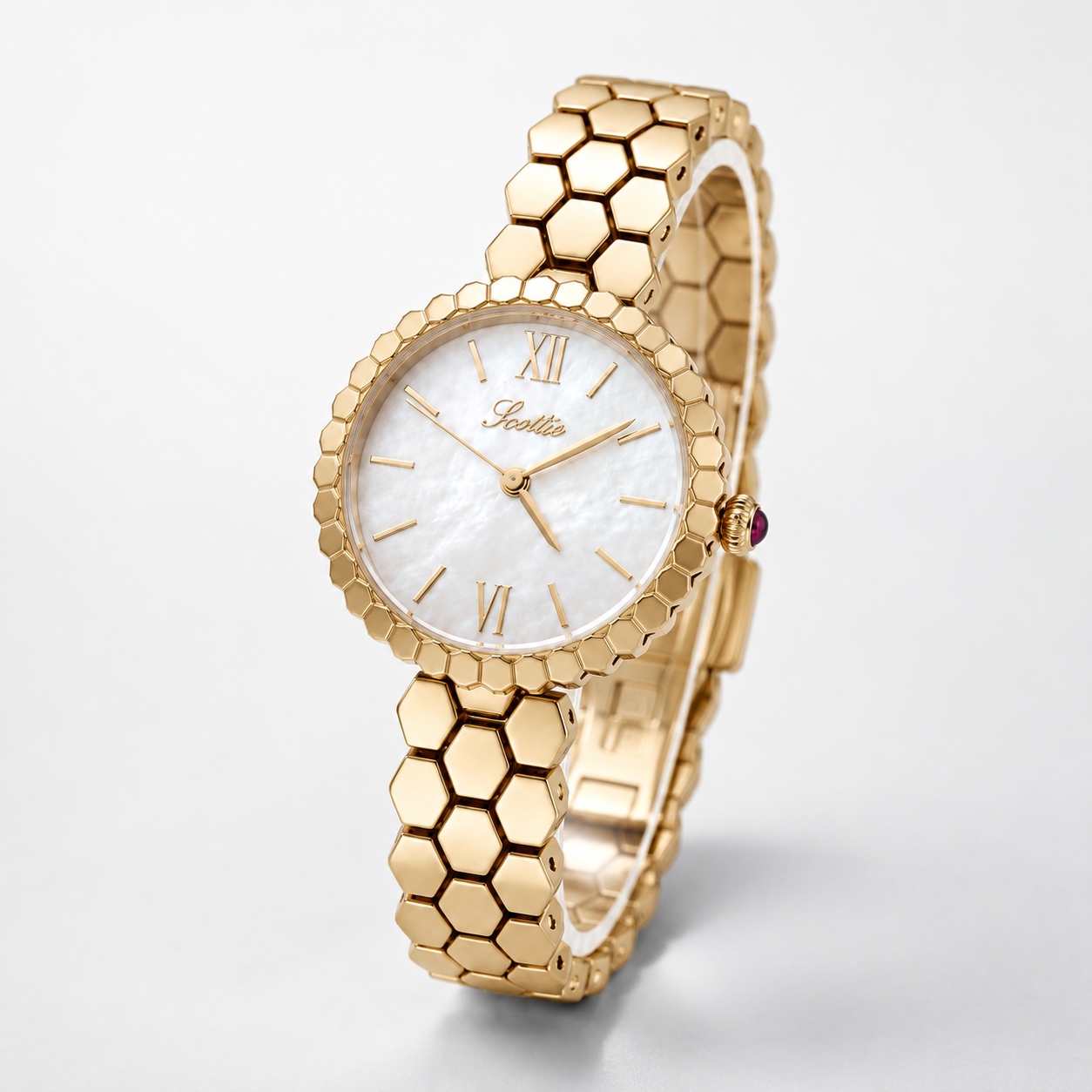 Aurelia Honeycomb Women’s Quartz Watch Jovera Joyce