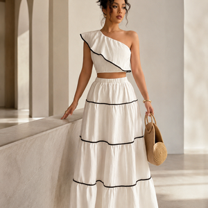 Blanc Riviera Two-Piece Set Jovera Joyce