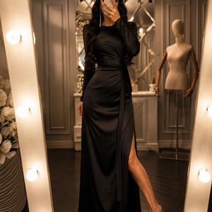 Beautiful Waist Fitting Irregular Dress Jovera Joyce