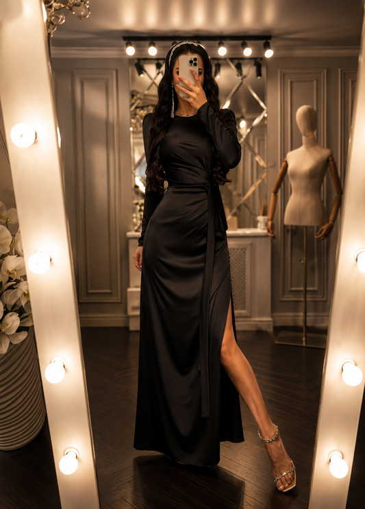 Beautiful Waist Fitting Irregular Dress Jovera Joyce