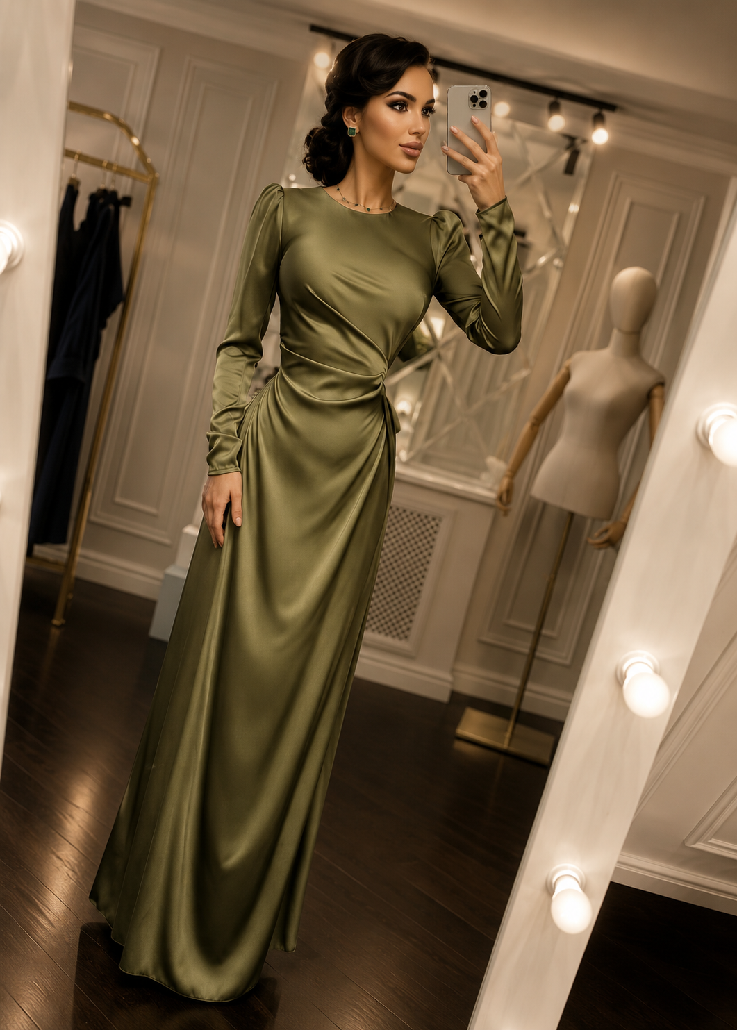 Beautiful Waist Fitting Irregular Dress Jovera Joyce