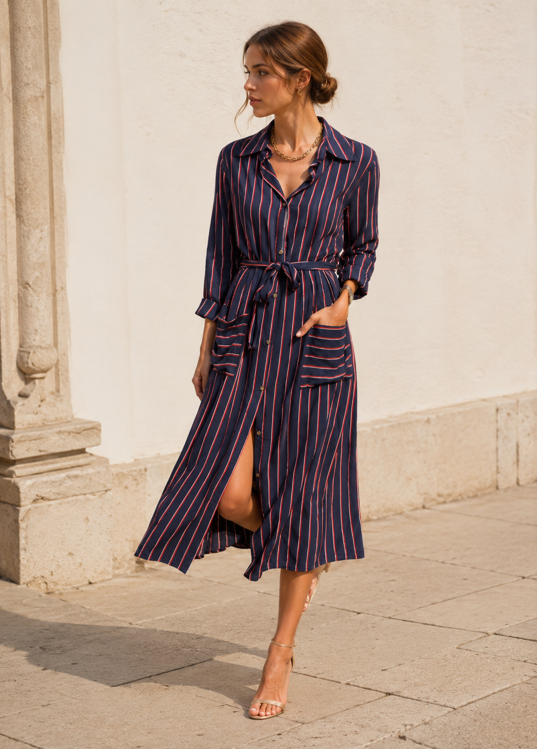 Sorrento Elan Chiffon Maxi Dress Jovera Joyce