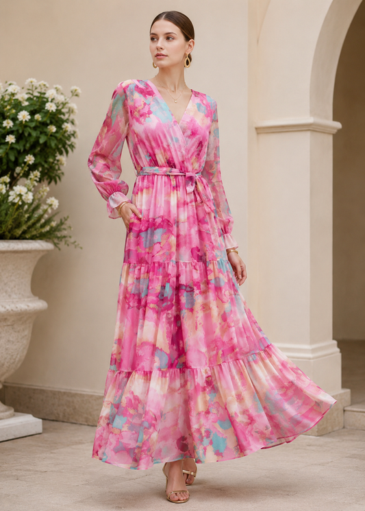 Rose Lumiere Maxi Dress Jovera Joyce