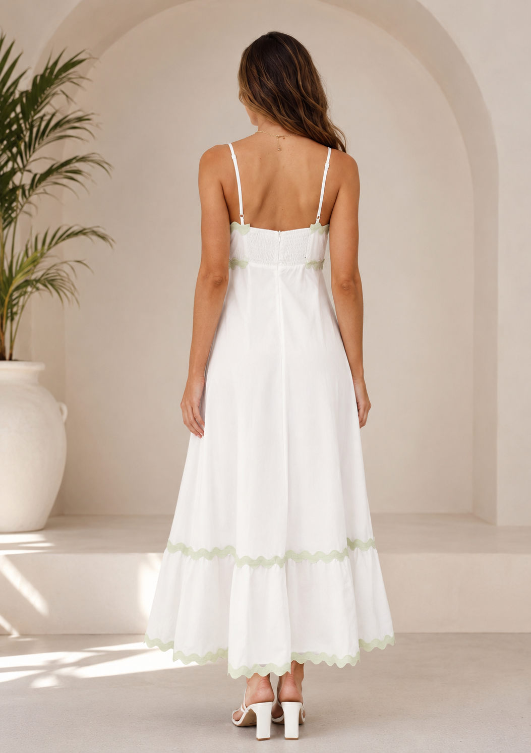 Riviera Wave Maxi Dress Jovera Joyce