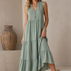 Willow Grace Tiered Maxi Dress Jovera Joyce