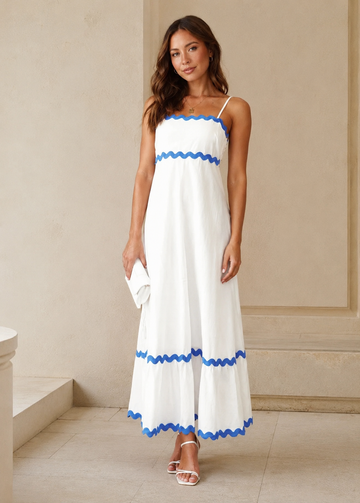 Blue White