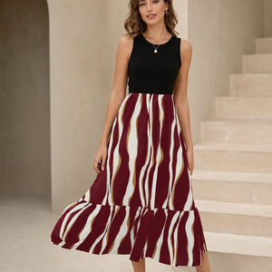 Riviera Waves Midi Dress Jovera Joyce