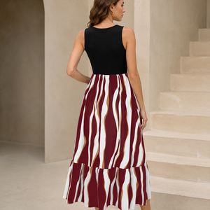 Riviera Waves Midi Dress Jovera Joyce