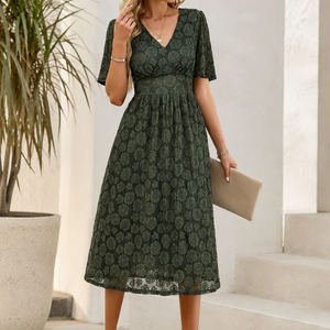 Rosabelle Lace Midi Dress Jovera Joyce