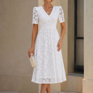 Rosabelle Lace Midi Dress Jovera Joyce