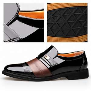Men's leather shoes oversized shoes Jovera Joyce