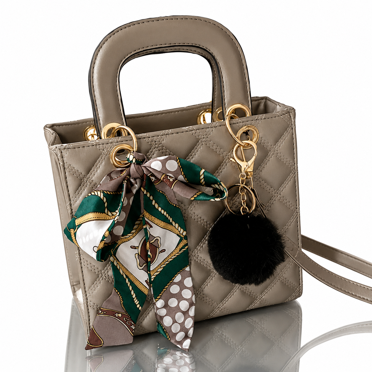 All-match hair ball Diana bag Jovera Joyce