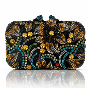 Bloom Jewel Garden Clutch Jovera Joyce