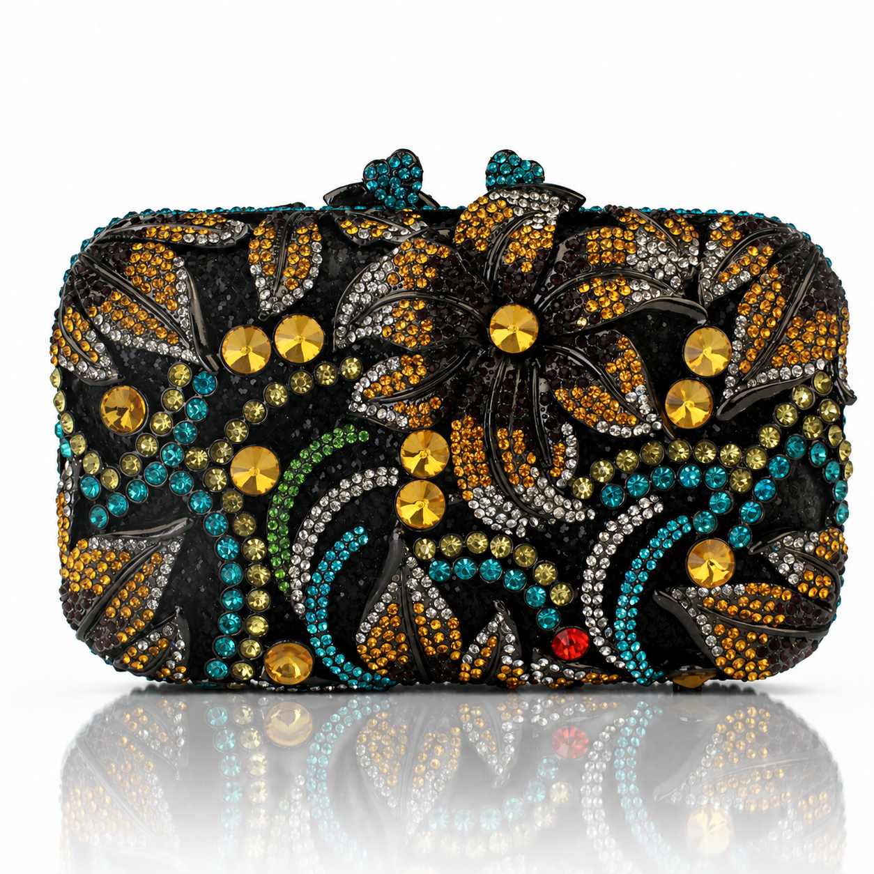 Bloom Jewel Garden Clutch Jovera Joyce