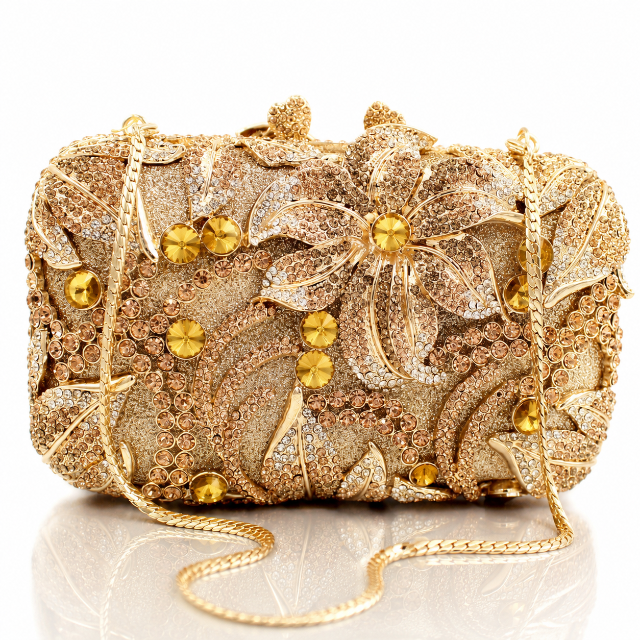 Bloom Jewel Garden Clutch Jovera Joyce