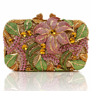 Bloom Jewel Garden Clutch Jovera Joyce