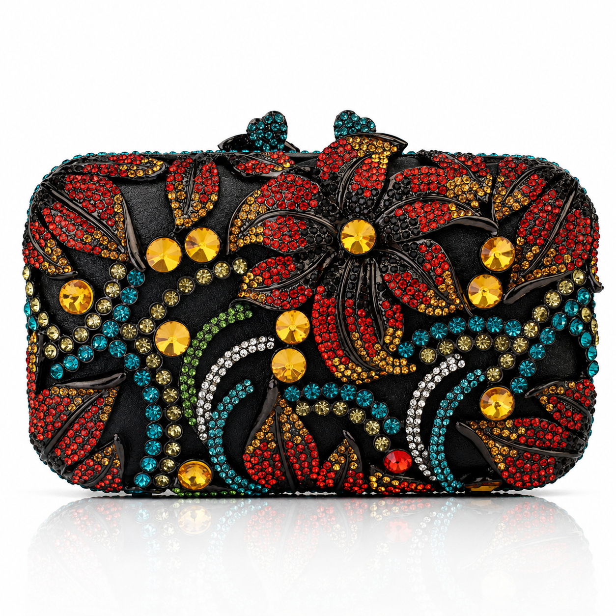 Bloom Jewel Garden Clutch Jovera Joyce