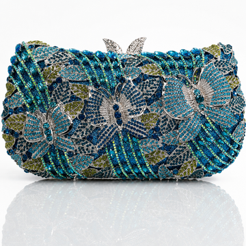 Sapphire Butterfly Clutch
