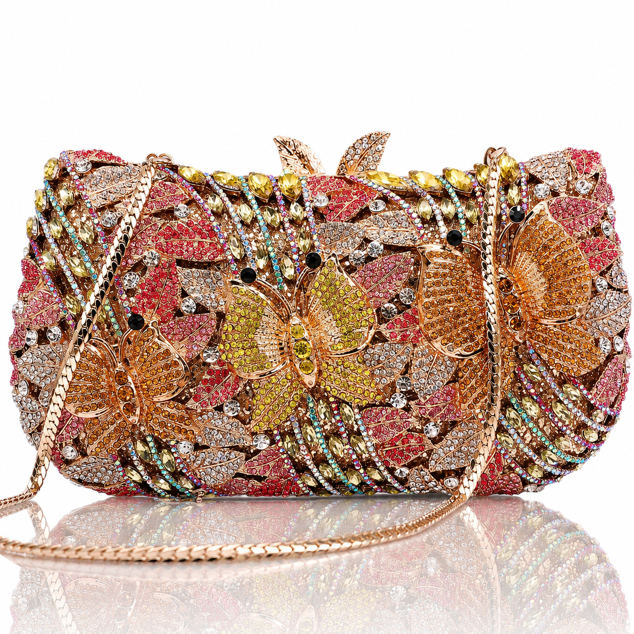 New Fashion Banquet Dress Gem Handbag Jovera Joyce