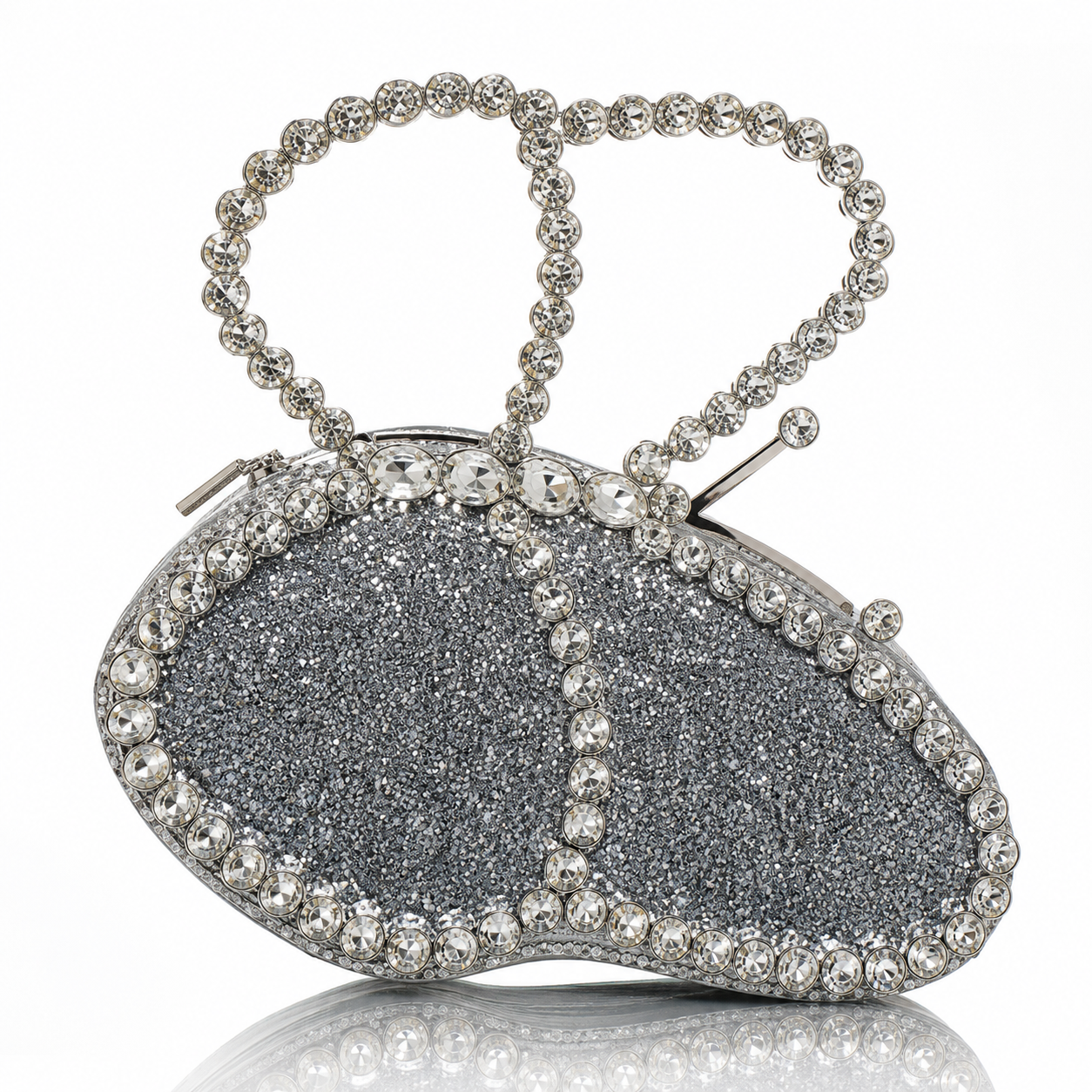 Butterfly Dinner Shiny Crystal Bag Diamond Clutch Lipstick Rhinestone Niche Handbag Jovera Joyce