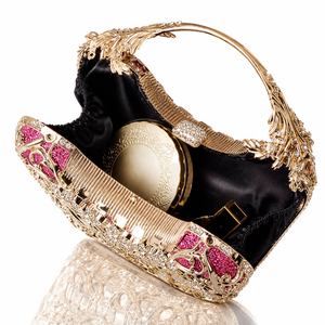 Hollow Out Party Clutch Shiny Banquet Bag Jovera Joyce