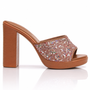 Solara Mosaic Platform Mules Jovera Joyce