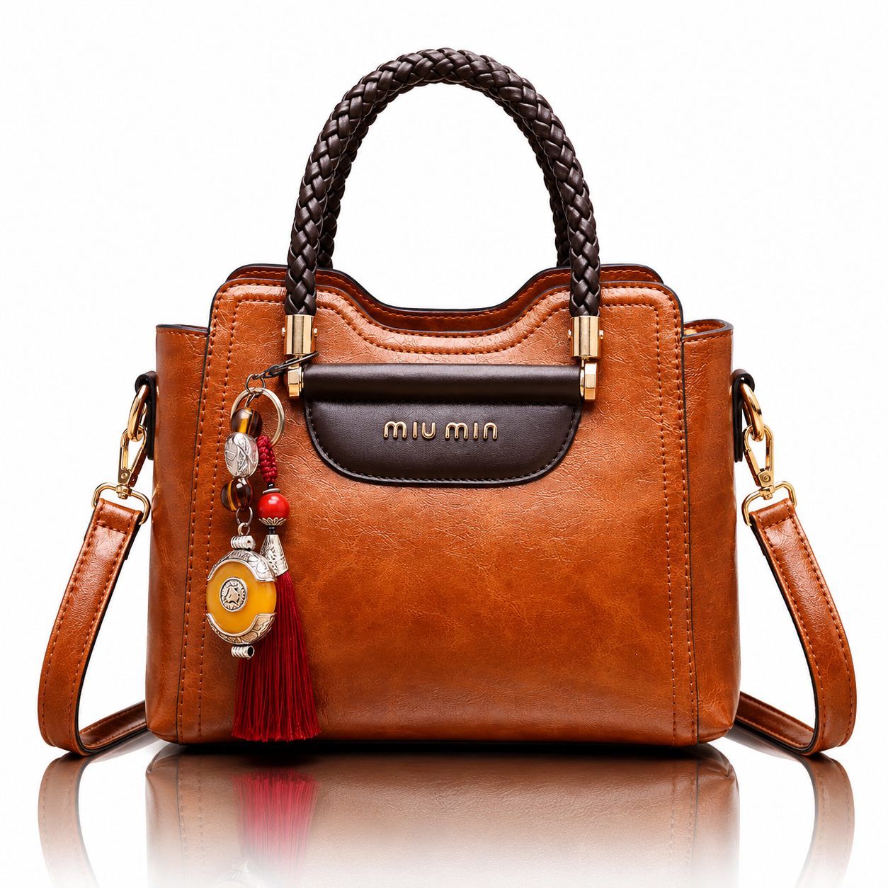 Pure Leather Bag Women'S New Fashion Versatile Kelly Bag Soft Leather One Shoulder Straddle Portable Bag Jovera Joyce